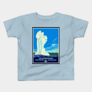 Yellowstone National Park Kids T-Shirt